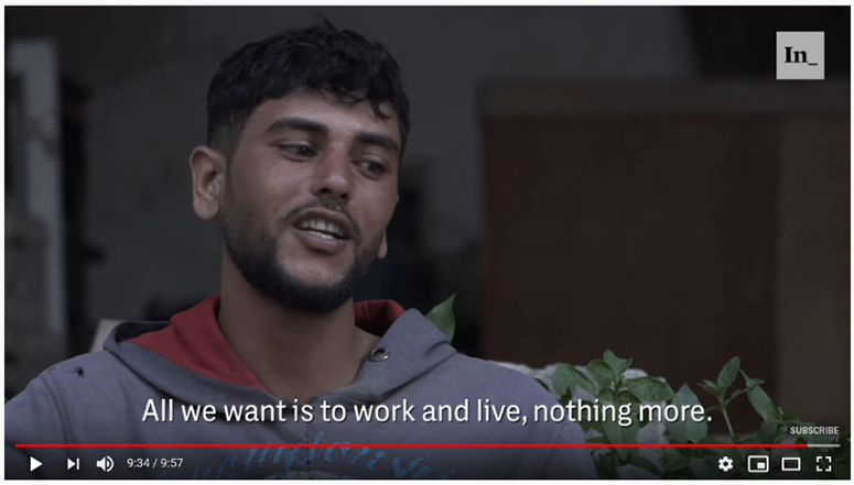 Alles, was wir wollen, ist arbeiten und leben, sonst nichts. Gaza Farmers Struggle Between Economic Squeeze and Israeli Sniper Fire