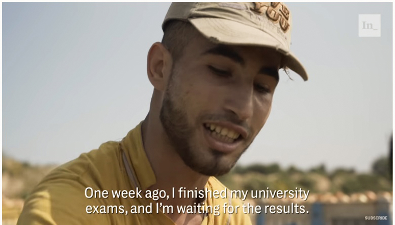 Vor einer Woche habe ich meine Universitätsprüfungen abgeschlossen, und ich warte auf die Ergebnisse Gaza Farmers Struggle Between Economic Squeeze and Israeli Sniper Fire