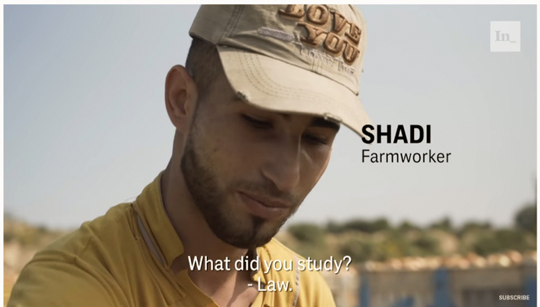 Was hast Du studiert? – Jus Gaza Farmers Struggle Between Economic Squeeze and Israeli Sniper Fire