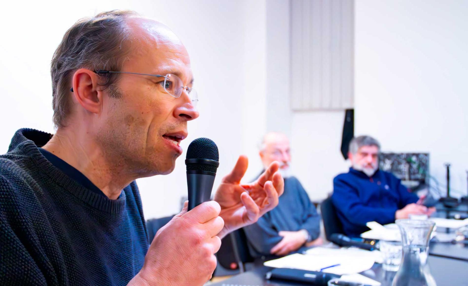 Willi Langthaler, Antiimperialistische Koordination, Moderator Willi Langthaler, Antiimperialistische Koordination, Moderator