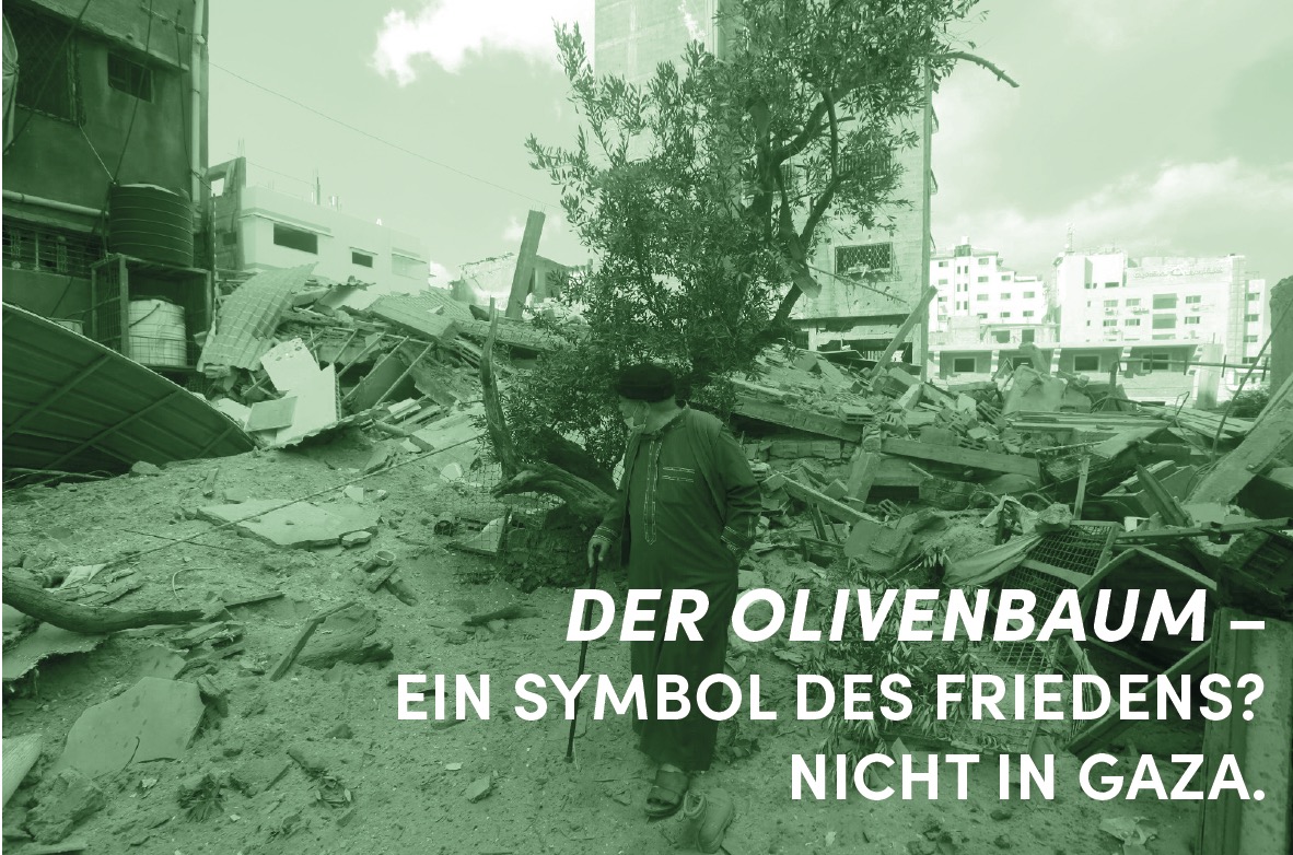 Zerstörtes Haus in Gaza Free Palestine Free Palestine