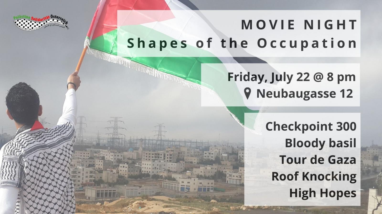 Filmabend - Shapes of the Occupation Filmabend - Shapes of the Occupation