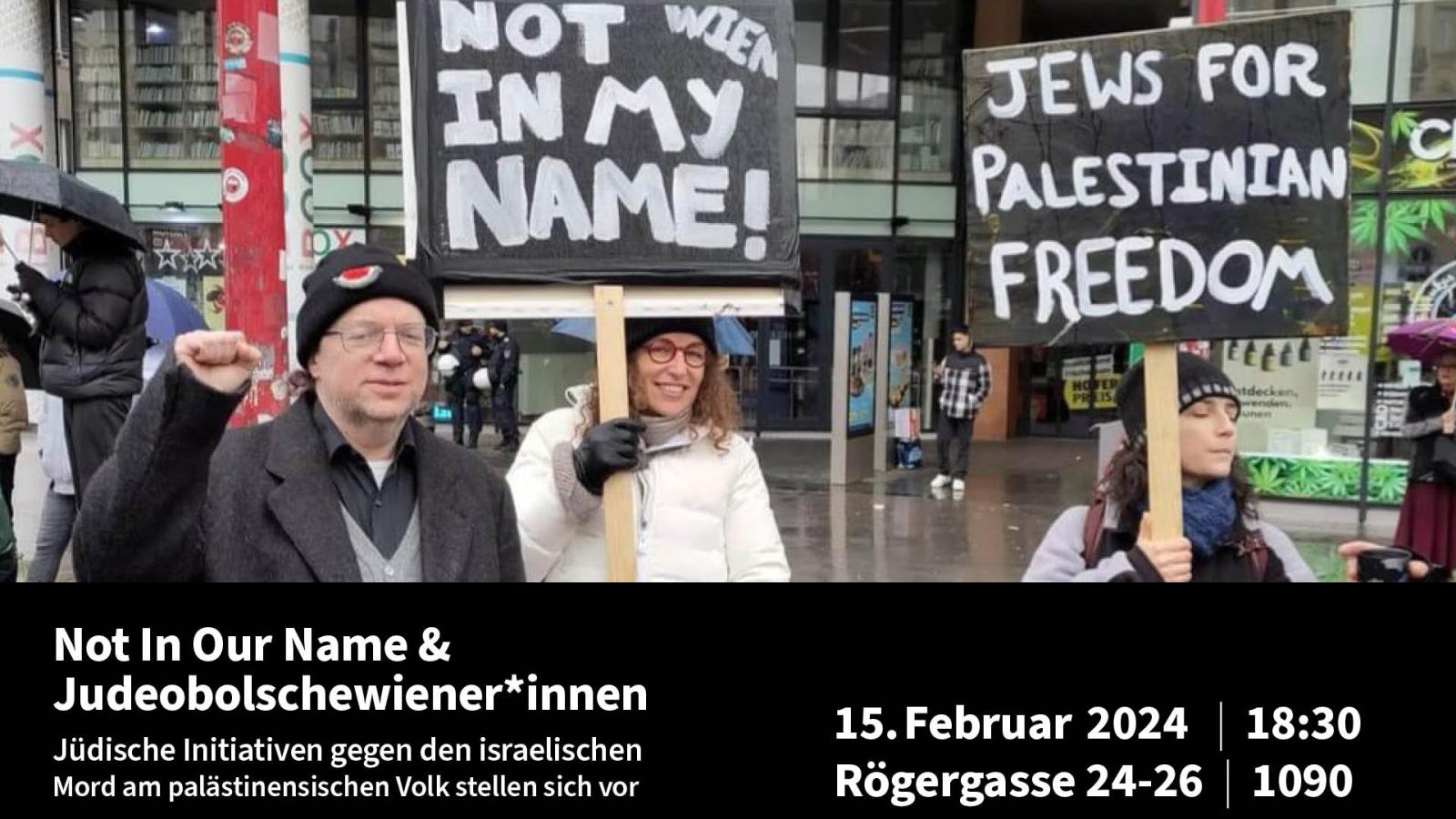 Nicht in unserem Namen Präsentation 15.2.24
