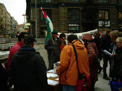Bericht von der Kundgebung gegen die ethnische Säuberung Jerusalems 