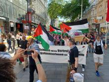 Demo Tag der Nakba Wien 